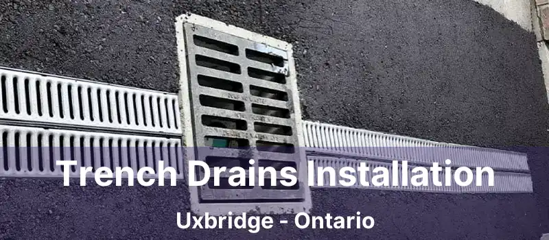  Trench Drains Installation Uxbridge - Ontario